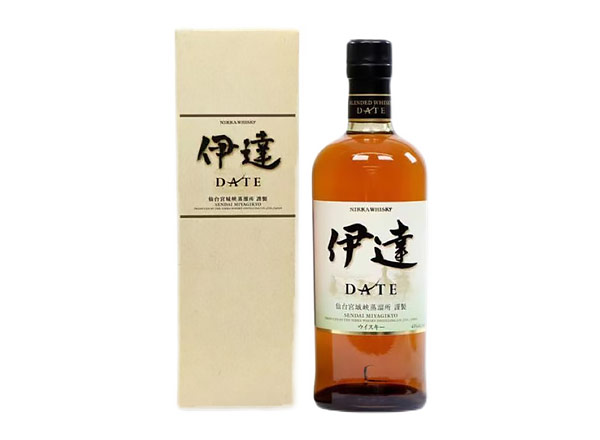 烟台Nikka Date回收一甲宫城峡蒸馏所产伊达调和型威士忌