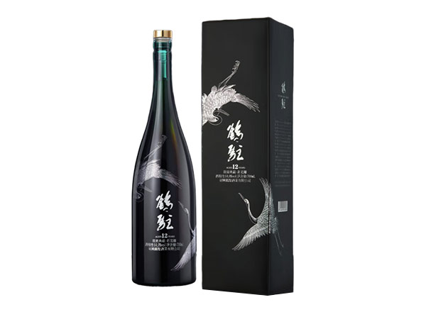烟台鹤驻12年黄酒回收鹤驻新花雕12年700ML黄酒礼盒