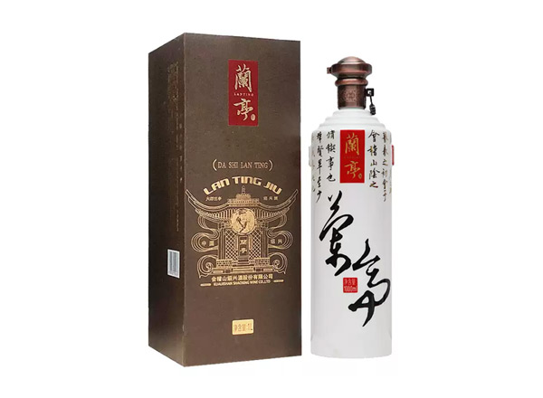 烟台会稽山兰亭黄酒大师兰亭1L装老款礼盒