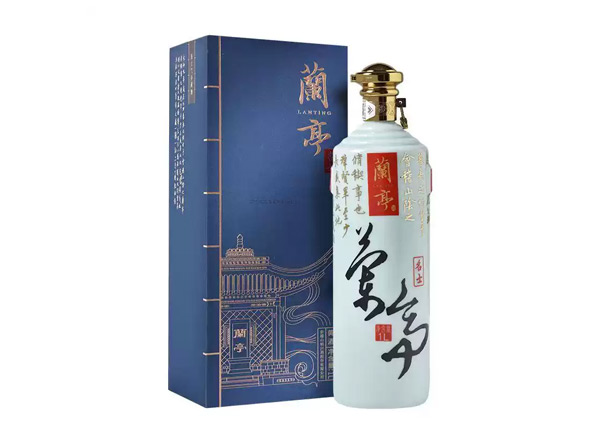 烟台会稽山兰亭黄酒回收名仕兰亭1L珍品礼盒装