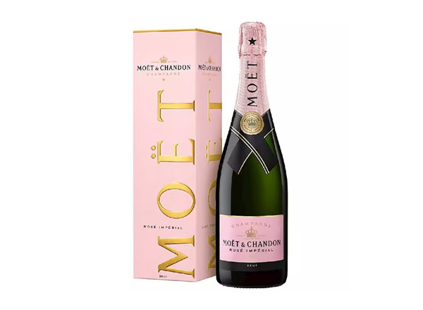 烟台​酩悦香槟回收酩悦粉红香槟礼盒装Moët & Chandon Rosé Imperial行情价格