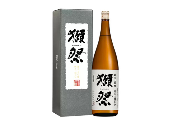 烟台獭祭清酒Dassai39回收獭祭三割九分纯米大吟酿720mL/1.8L清酒礼盒装行情价格