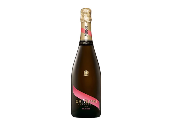 烟台回收玛姆红带风尚版桃红香槟起泡酒 G.H. Mumm Le Rosé Brut