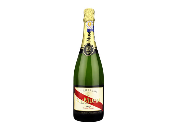 烟台玛姆香槟回收玛姆红带特级香槟G.H.MUMM Brut